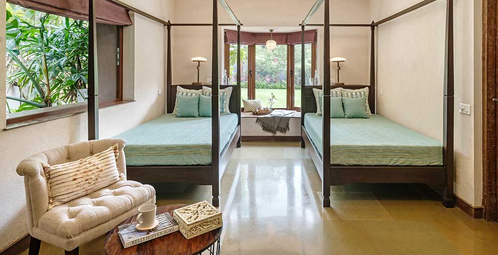 The Pavilion - Twin bedroom